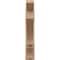 Ekena Millwork 5 1/2-in W x 30-in D x 30-in H Balboa Slat Rough Cedar Woodgrain TimberThane Outlooker, Primed Tan OUTUR055X30X30BOA24RCPR - alternate 3